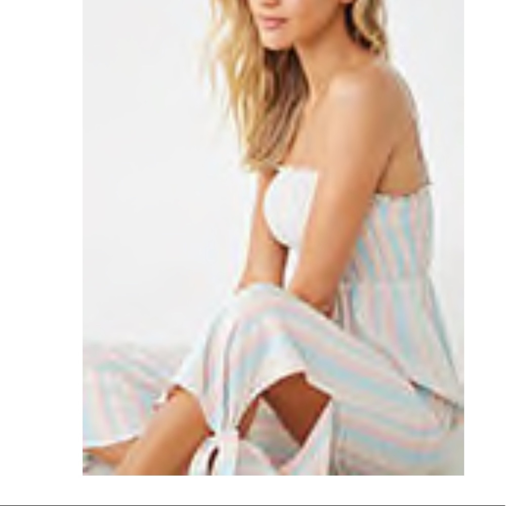 Striped jumpsuit
